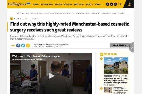 manchester private hospital salford