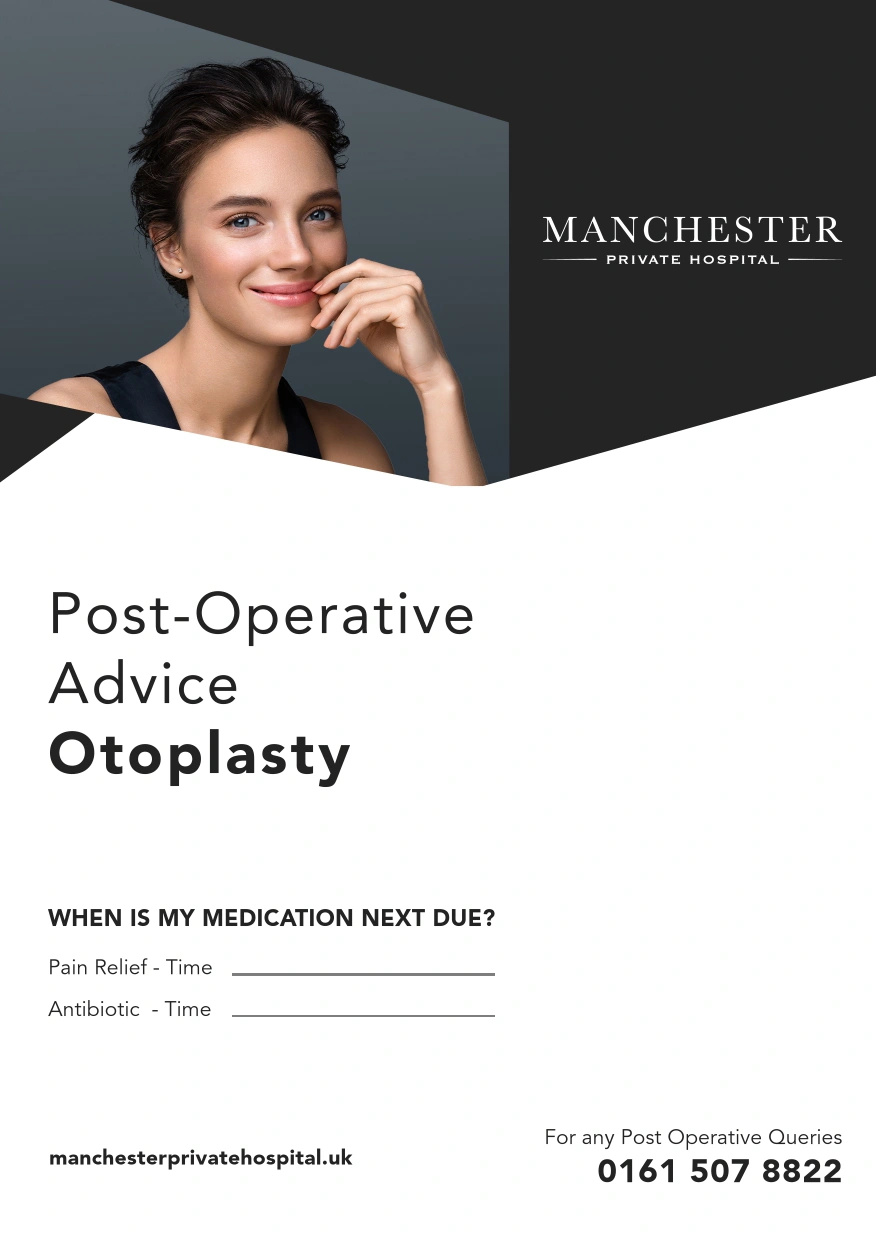 otoplasty post-operative advice